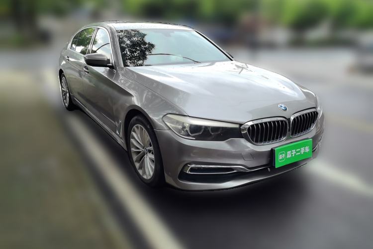 Used BMW 5 Series 2019 530Li Leading Model Luxury Package Front Right 45 Deg