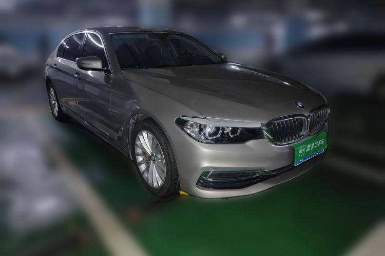 Used BMW 5 Series 2019 530Li Leading Model Luxury Package Front Right 45 Deg