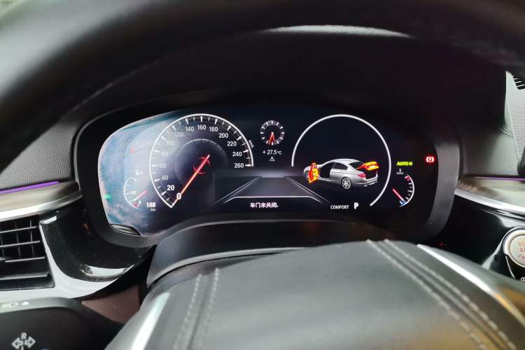 Used BMW 5 Series 2019 530Li Leading Model Luxury Package Instrument Cluster