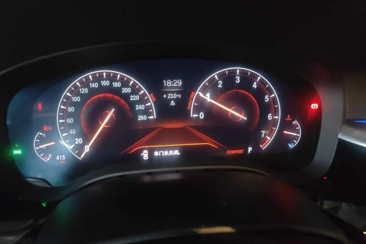 Used BMW 5 Series 2019 530Li Leading Model Luxury Package Instrument Cluster
