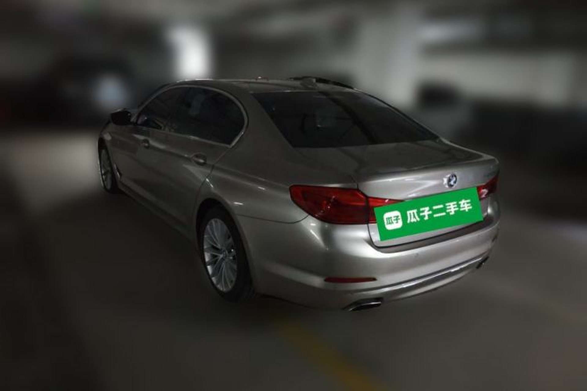 Used BMW 5 Series 2019 525Li Luxury Package Rear Left 45 Deg