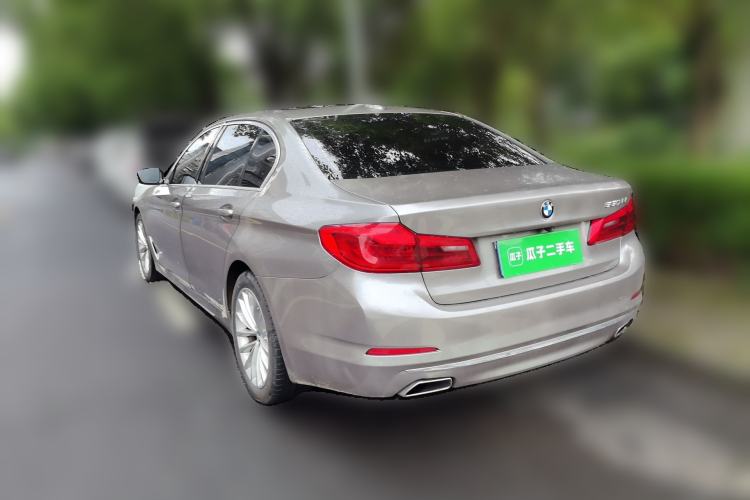 Used BMW 5 Series 2019 530Li Leading Model Luxury Package Rear Left 45 Deg