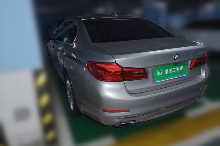Used BMW 5 Series 2019 530Li Leading Model Luxury Package Rear Left 45 Deg