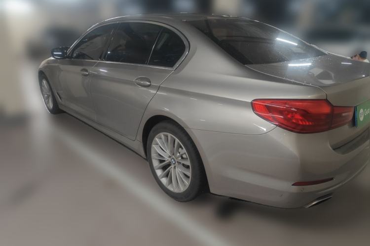 Used BMW 5 Series 2019 530Li Leading Model Luxury Package Rear Left 45 Deg