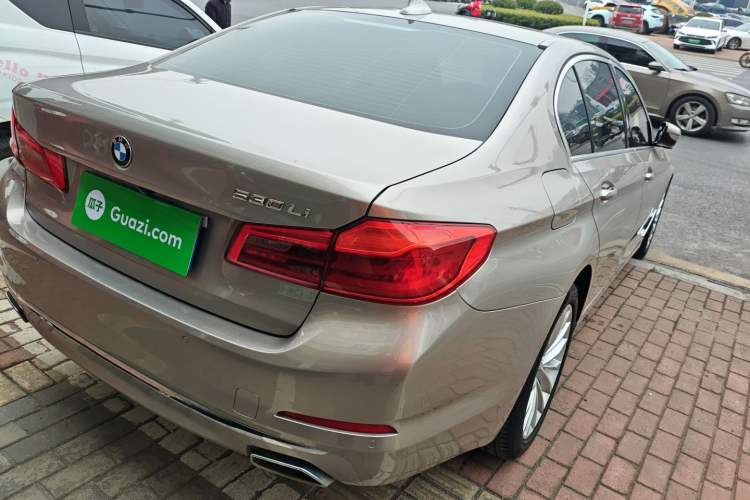 Used BMW 5 Series 2019 Facelifted 530Li Leading Edition Luxury Package Rear Right 45 Deg