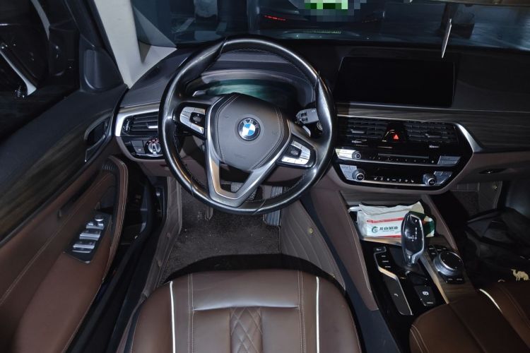 Used BMW 5 Series 2019 530Li Leading Model Luxury Package Steering Wheel