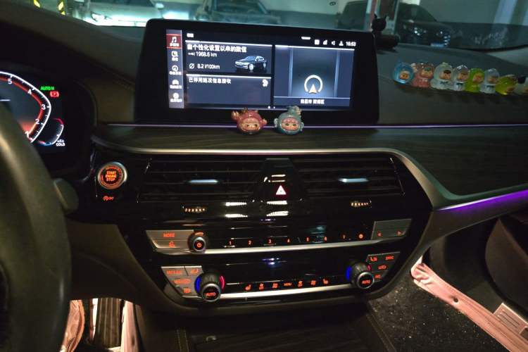 Used BMW 5 Series 2020 530Li Leading Edition Luxury Package Audio And AC Panel