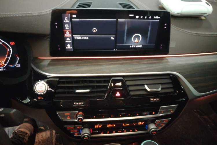 Used BMW 5 Series 2020 530Li Leading Edition Luxury Package Audio And AC Panel