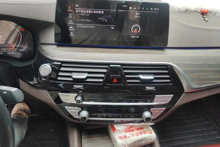 Used BMW 5 Series 2020 530Li Leading Edition Luxury Package Audio And AC Panel