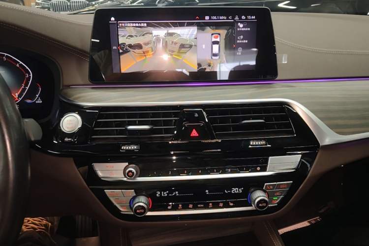 Used BMW 5 Series 2020 530Li Leading Edition Luxury Package Audio And AC Panel