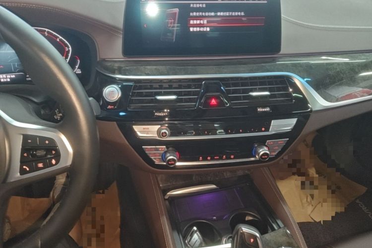 Used BMW 5 Series 2020 525Li M Sport Package Audio And AC Panel