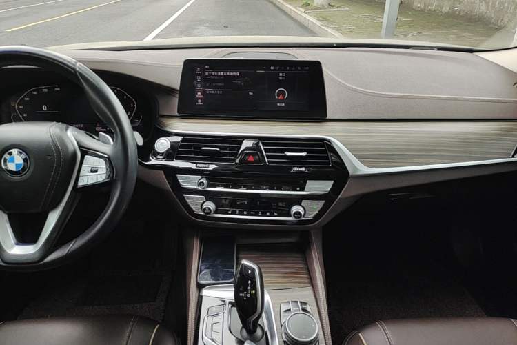 Used BMW 5 Series 2020 530Li Leading Edition Luxury Package Audio And AC Panel