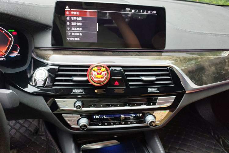 Used BMW 5 Series 2020 530Li Leading Model M Sport Package Audio And AC Panel