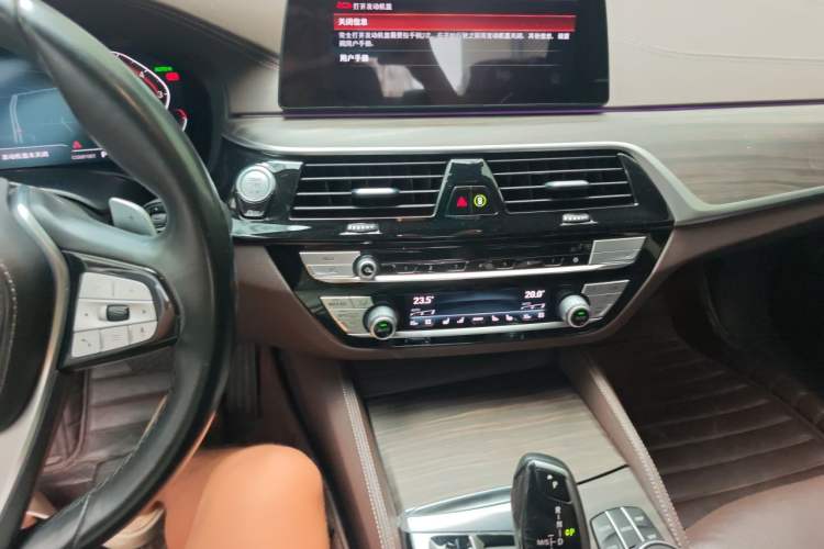 Used BMW 5 Series 2020 530Li Luxury Edition Premium Package Audio And AC Panel