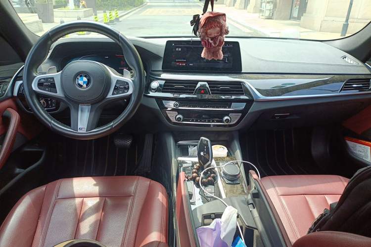 Used BMW 5 Series 2020 530Li Leading Model M Sport Package Center Console