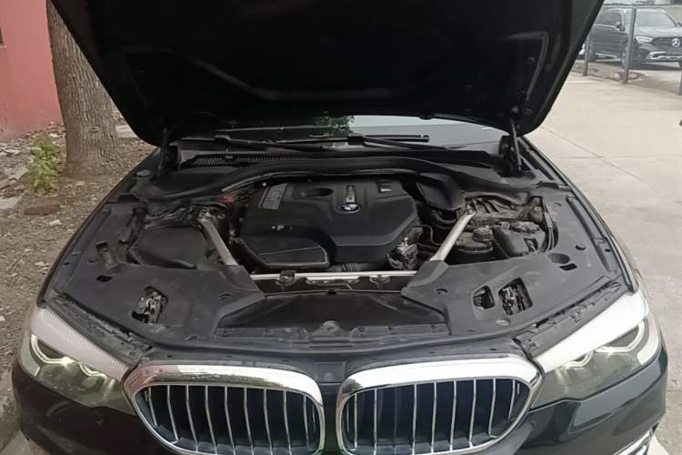Used BMW 5 Series 2020 525Li Luxury Package Engine Bay