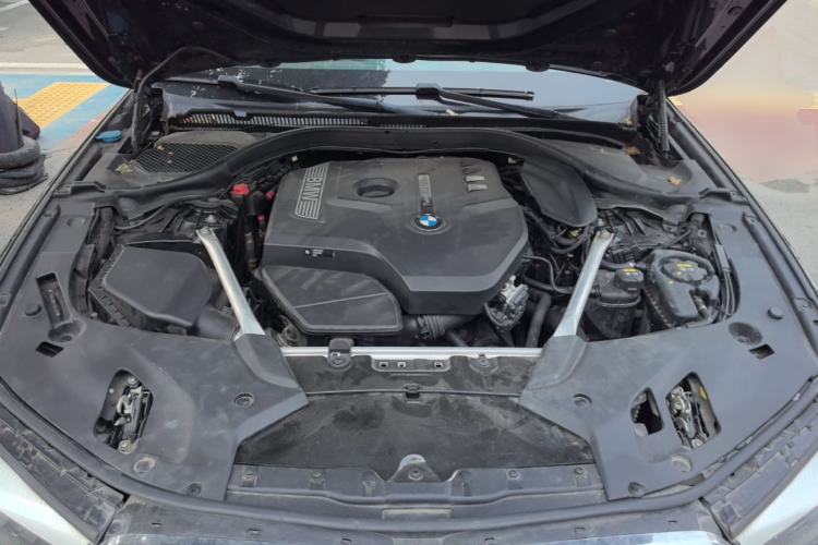 Used BMW 5 Series 2020 525Li Luxury Package Engine Bay