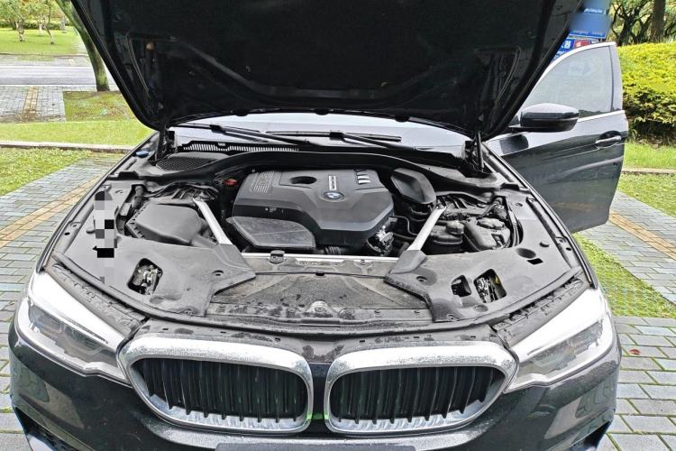 Used BMW 5 Series 2020 530Li Leading Model M Sport Package Engine Bay