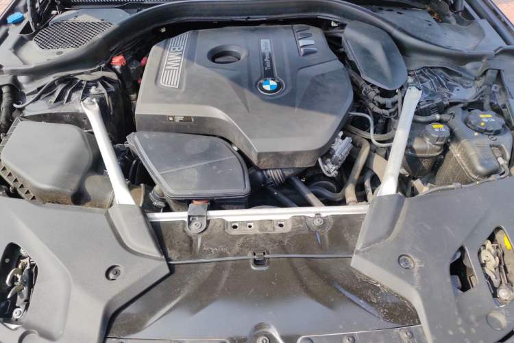Used BMW 5 Series 2020 525Li M Sport Package Engine Bay
