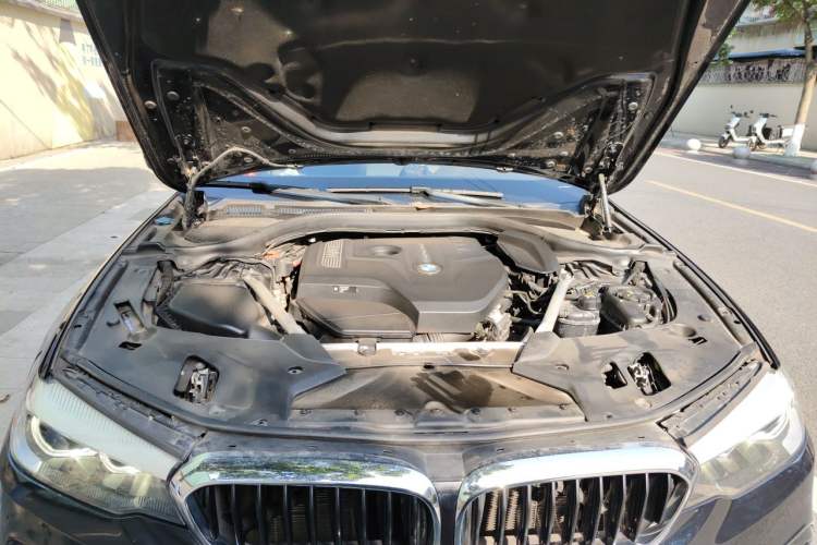 Used BMW 5 Series 2020 525Li M Sport Package Engine Bay