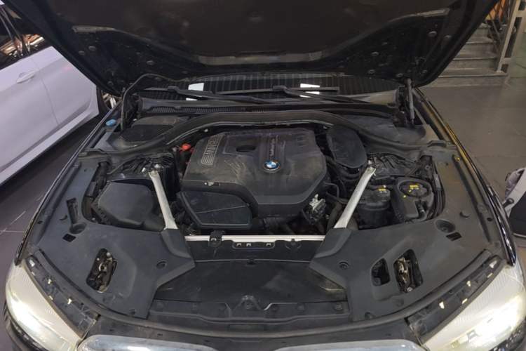 Used BMW 5 Series 2020 525Li Luxury Package Engine Bay