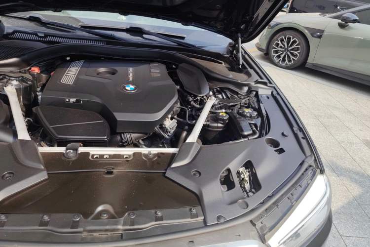 Used BMW 5 Series 2020 530Li Leading Edition Luxury Package Engine Bay Left