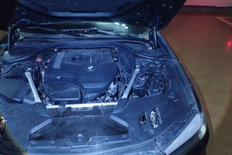 Used BMW 5 Series 2020 525Li M Sport Package Engine Bay Left