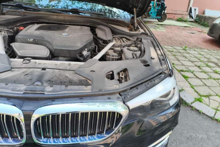 Used BMW 5 Series 2020 525Li Luxury Package Engine Bay Left