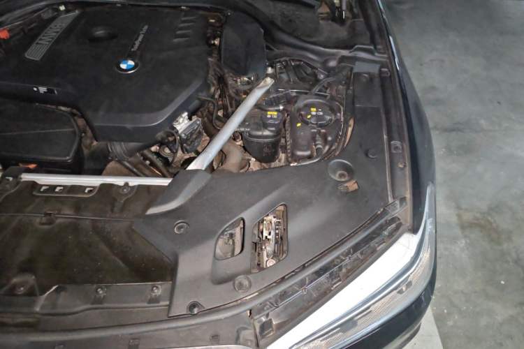 Used BMW 5 Series 2020 530Li Leading Edition Luxury Package Engine Bay Left