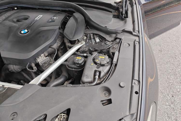Used BMW 5 Series 2020 525Li M Sport Package Engine Bay Left