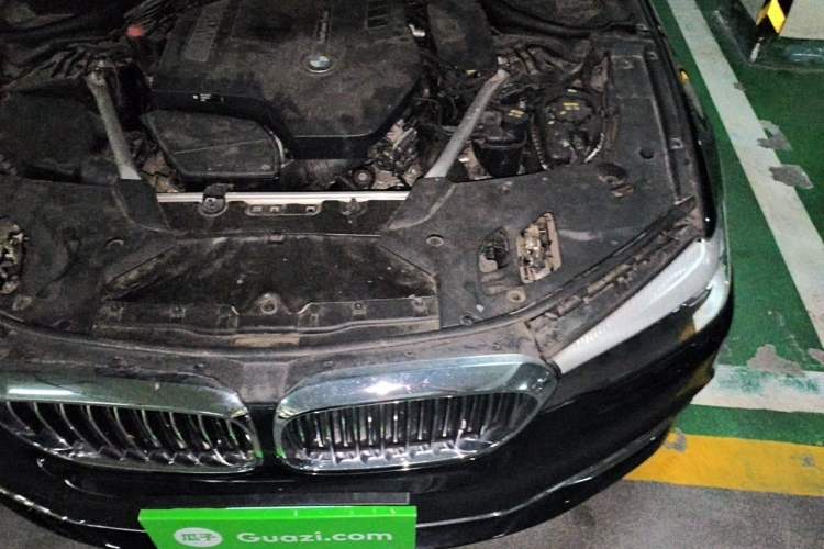 Used BMW 5 Series 2020 525Li Luxury Package Engine Bay Left