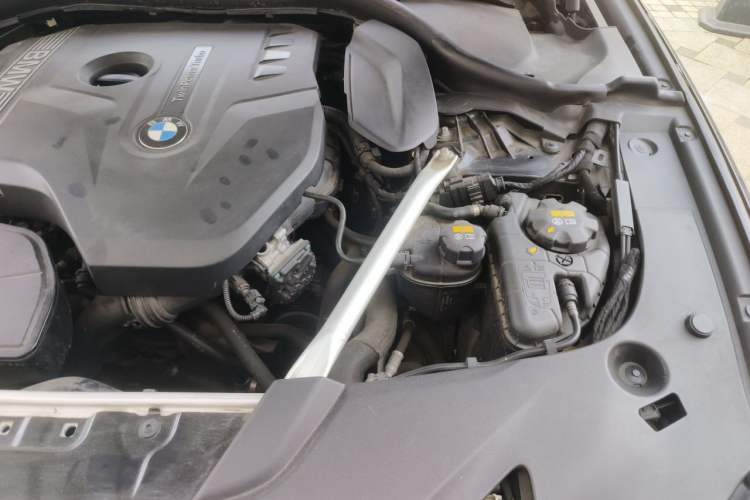 Used BMW 5 Series 2020 525Li Luxury Package Engine Bay Left