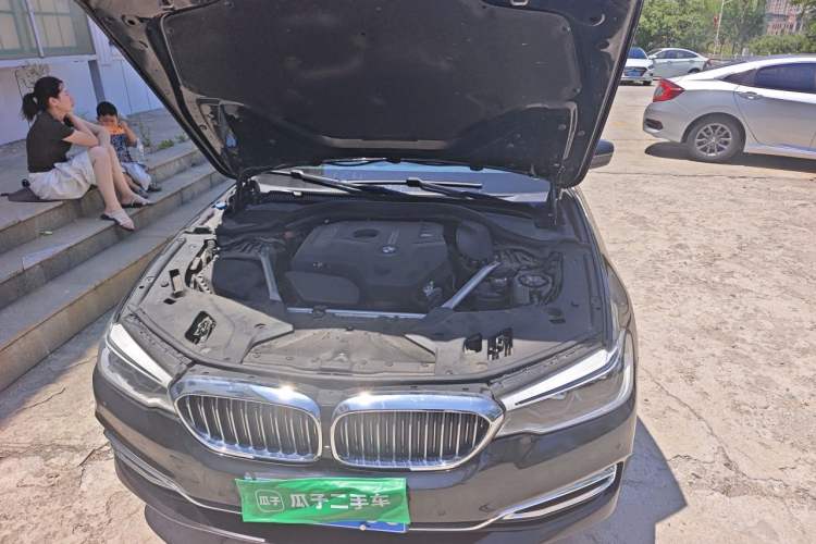 Used BMW 5 Series 2020 530Li xDrive Luxury Package Engine Bay Left
