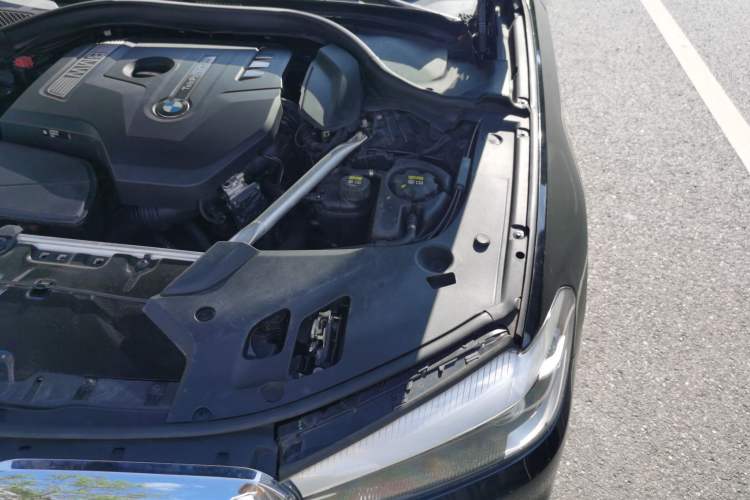 Used BMW 5 Series 2020 525Li Luxury Package Engine Bay Left