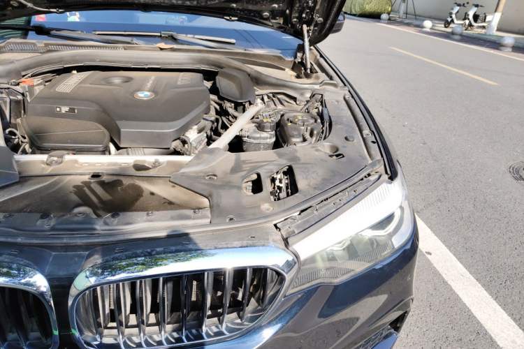 Used BMW 5 Series 2020 525Li M Sport Package Engine Bay Left