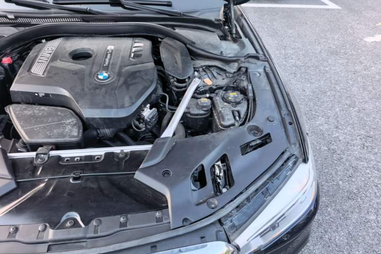 Used BMW 5 Series 2020 530Li Leading Model M Sport Package Engine Bay Left