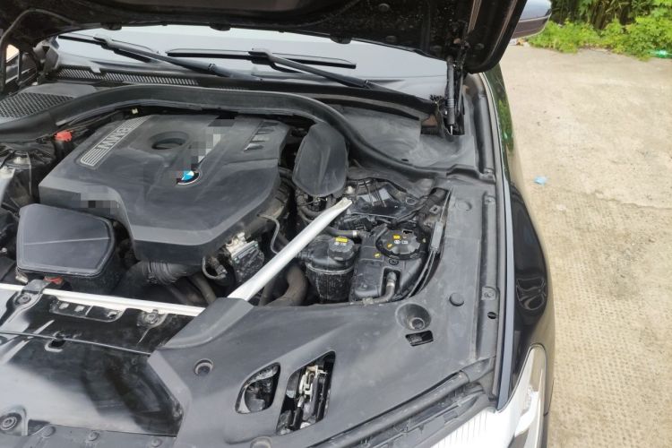 Used BMW 5 Series 2020 525Li M Sport Package Engine Bay Left