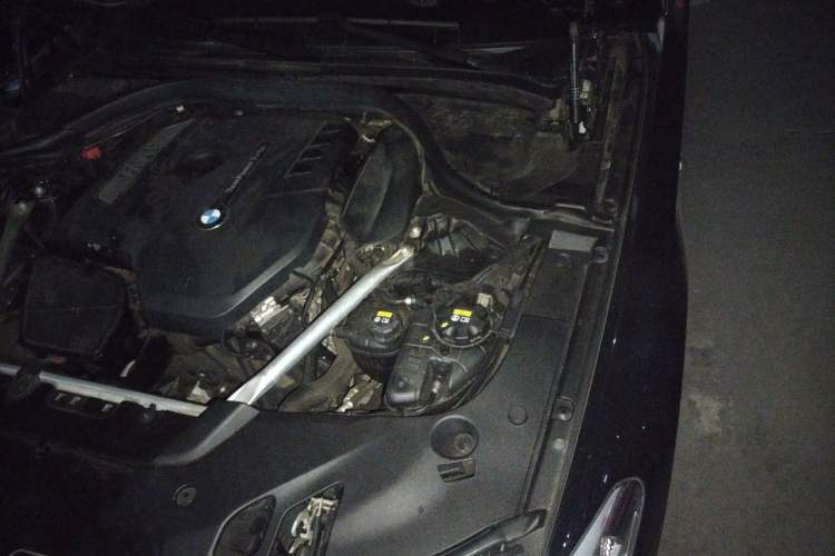 Used BMW 5 Series 2020 525Li M Sport Package Engine Bay Left