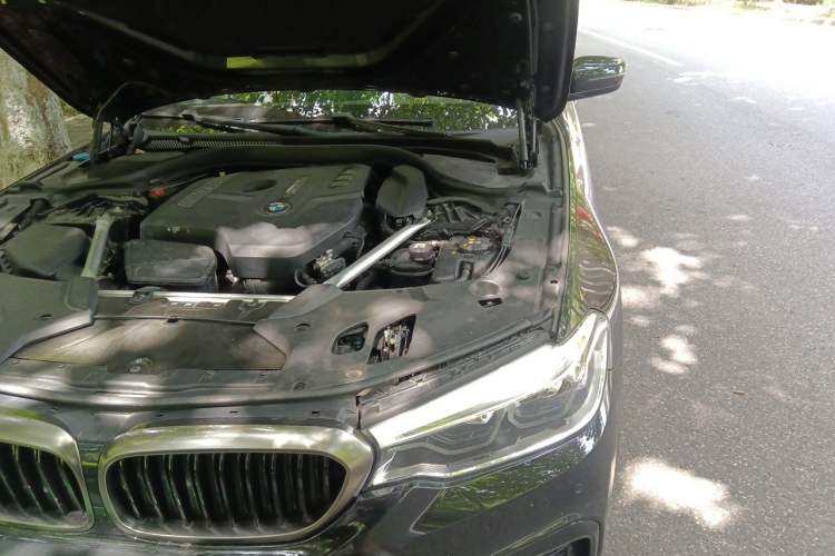 Used BMW 5 Series 2020 525Li M Sport Package Engine Bay Left