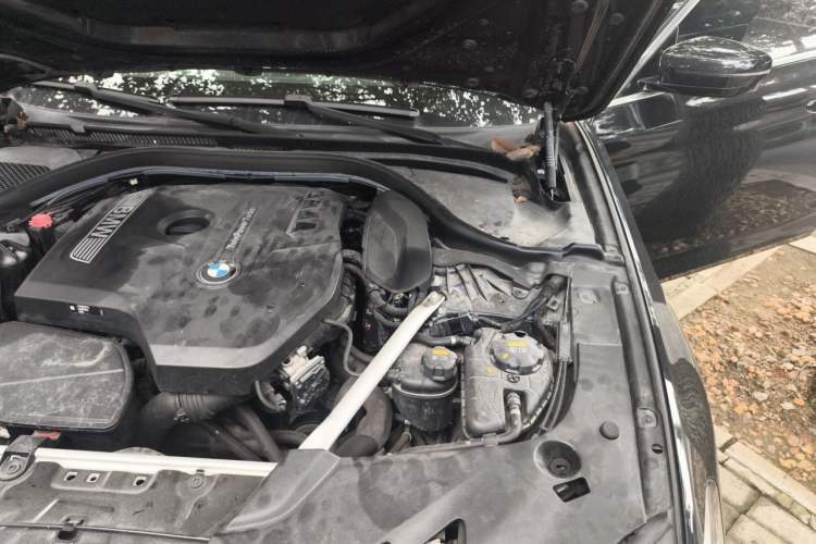 Used BMW 5 Series 2020 525Li Luxury Package Engine Bay Left