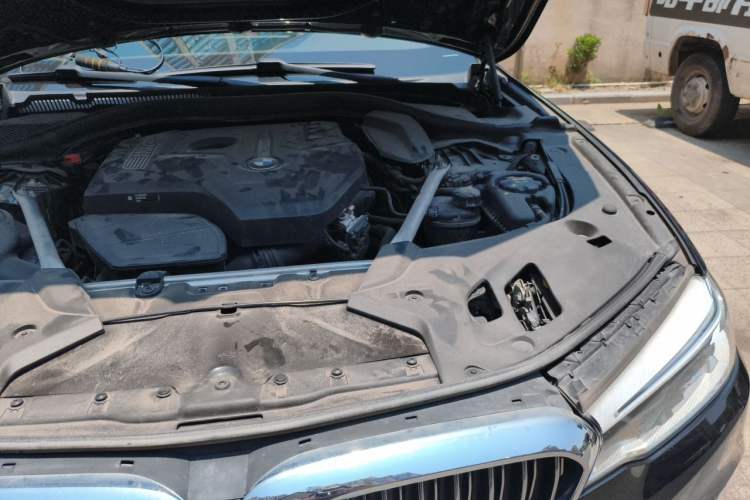Used BMW 5 Series 2020 530Li Leading Edition Luxury Package Engine Bay Left