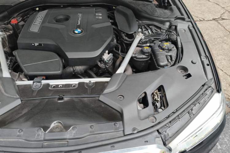Used BMW 5 Series 2020 530Li Leading Edition Luxury Package Engine Bay Left