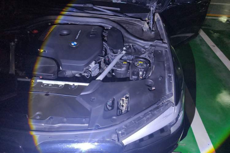 Used BMW 5 Series 2020 525Li Luxury Package Engine Bay Left