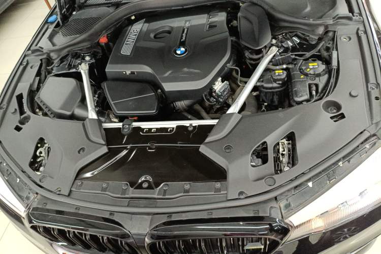 Used BMW 5 Series 2020 525Li Luxury Package Engine Bay