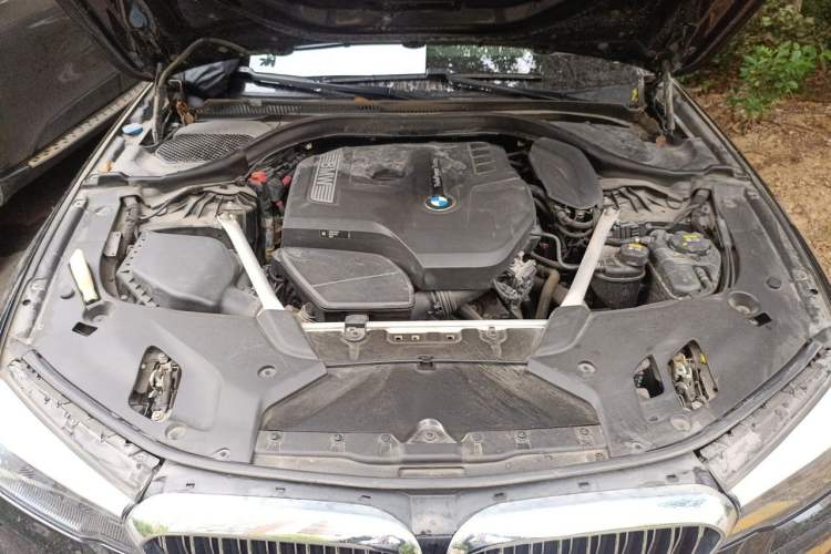 Used BMW 5 Series 2020 525Li Luxury Package Engine Bay
