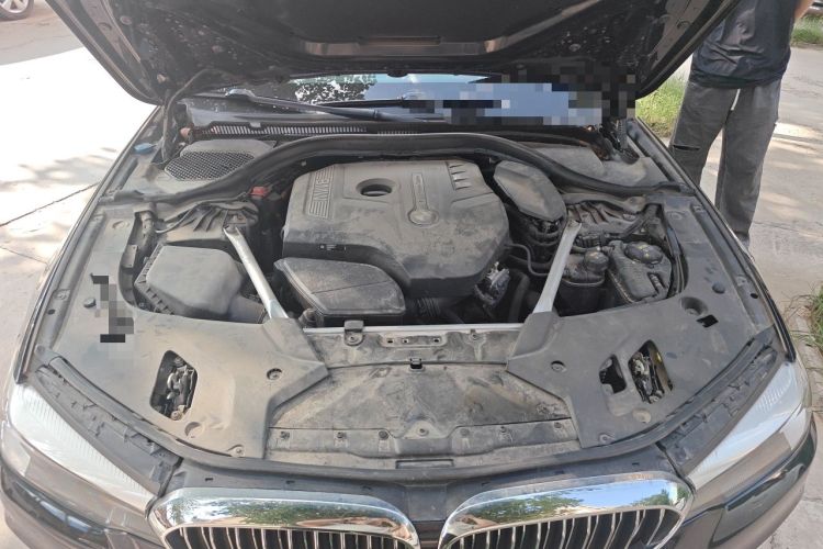 Used BMW 5 Series 2020 525Li Luxury Package Engine Bay