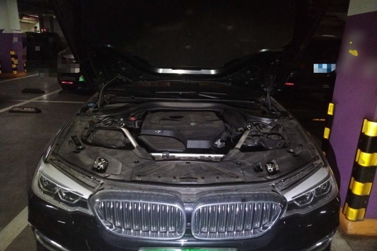 Used BMW 5 Series 2020 530Li Leading Edition Luxury Package Engine Bay