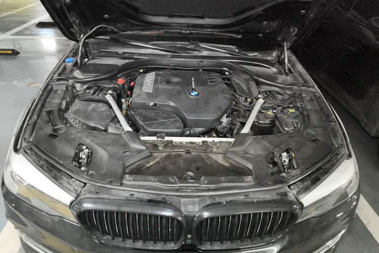Used BMW 5 Series 2020 525Li Luxury Package Engine Bay