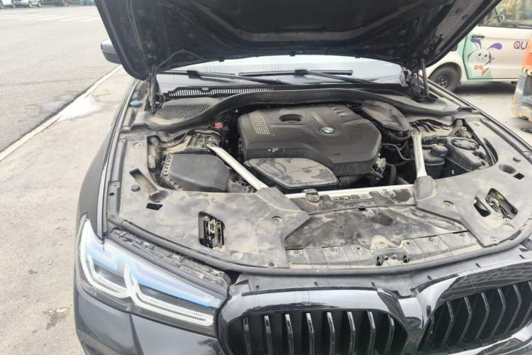Used BMW 5 Series 2020 525Li M Sport Package Engine Bay Right