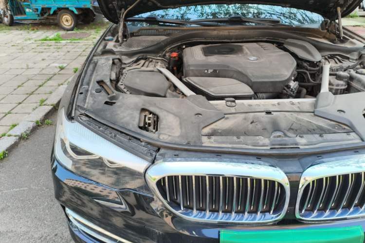 Used BMW 5 Series 2020 525Li Luxury Package Engine Bay Right